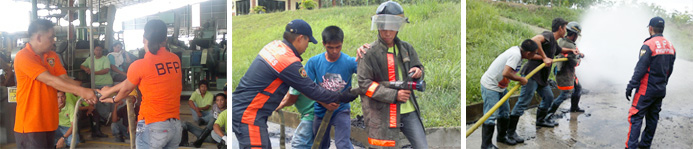 Disaster prevention training